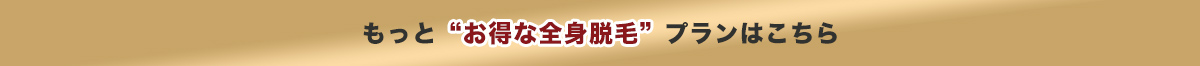 もっと“お得な全身脱毛”プランはこちら