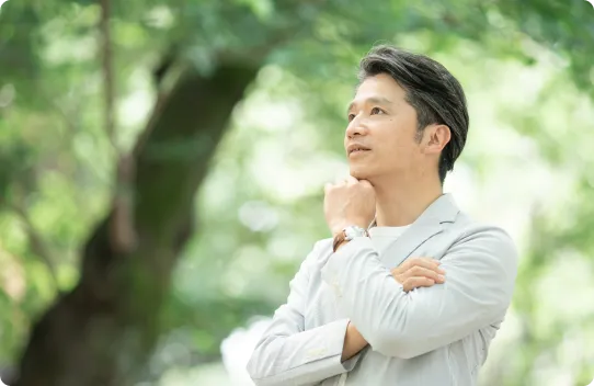 男性特有の悩み