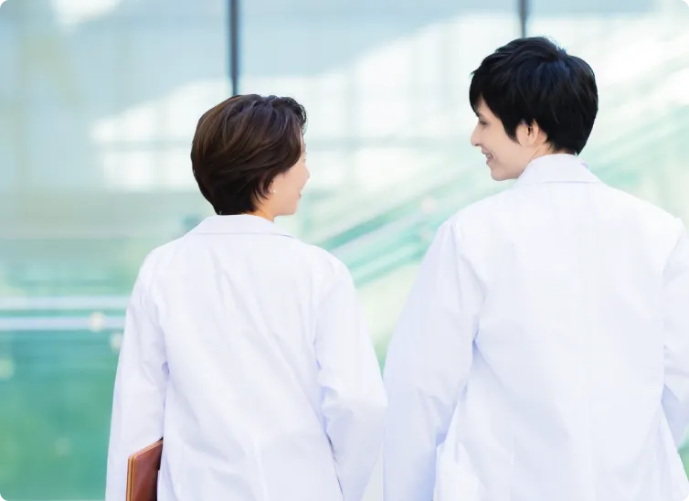 男・女スタッフがそれぞれ在籍！